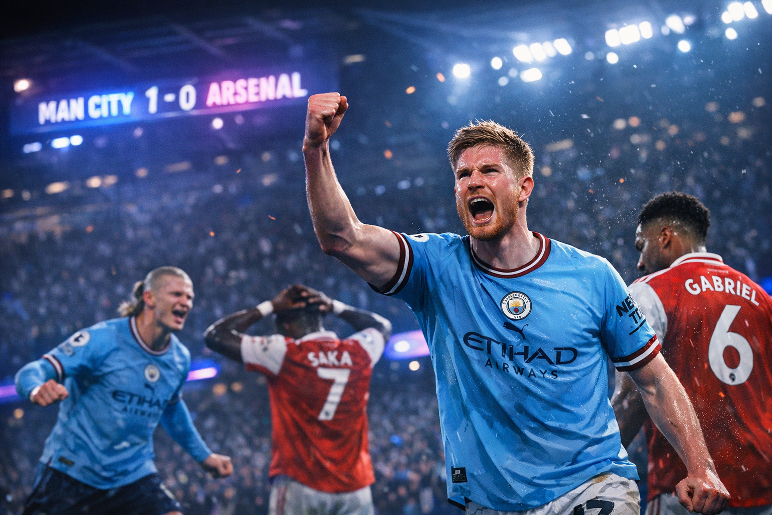 Manchester City Defeats Arsenal, Reinforcing Premier League's Unrivaled Excitement