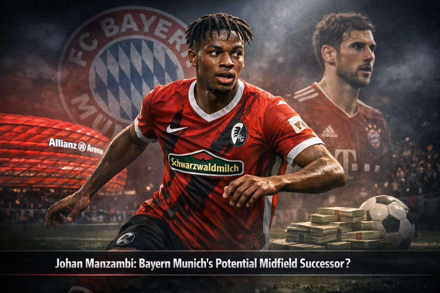 Freiburg's Johan Manzambi Emerges as Bayern Munich's Potential Midfield Successor